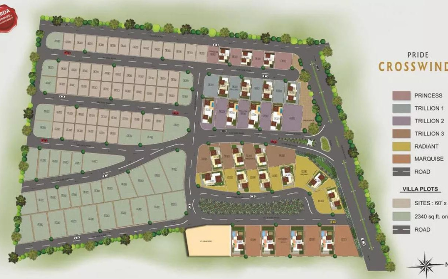 pride vatika Master plan